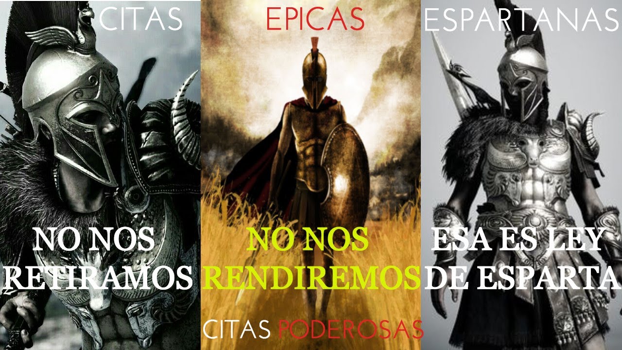 Grandes Citas Espartanas que te Harán DURO como el Acero e IMPARABLE en la ADVERSIDAD|Citas Celebres