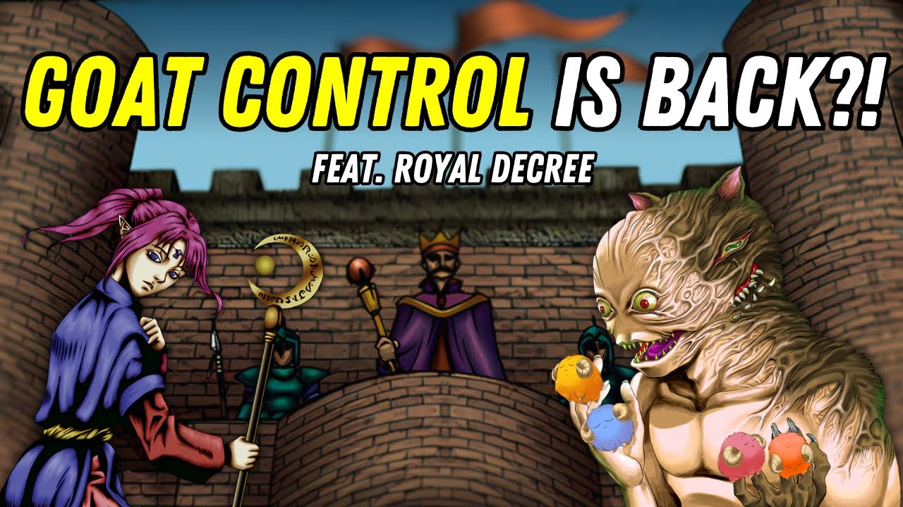 2nd Place GOAT CONTROL Tournament Deck | Yu-Gi-Oh! Goat Format Gameplay