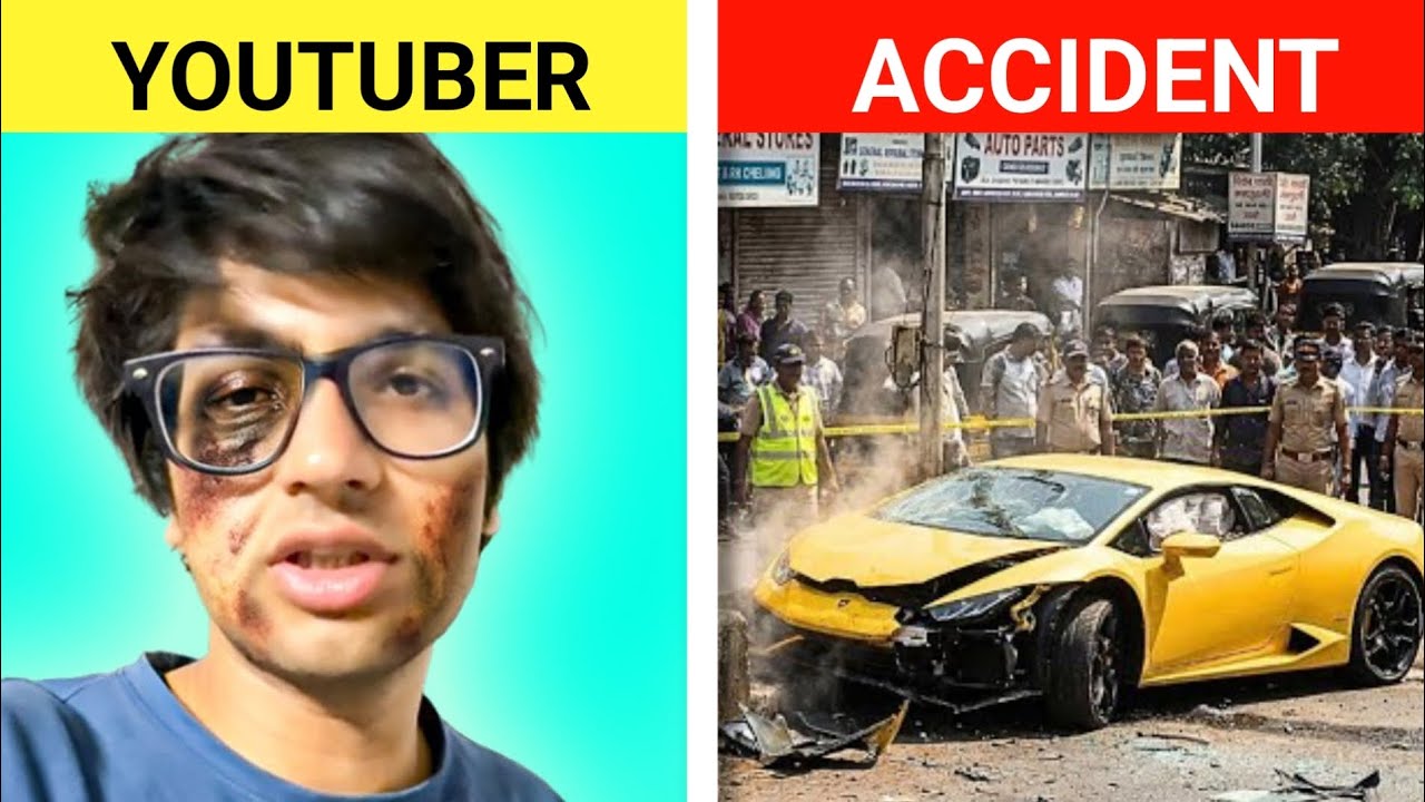 Car Crashes of Indian YouTubers | Fact'ss 
