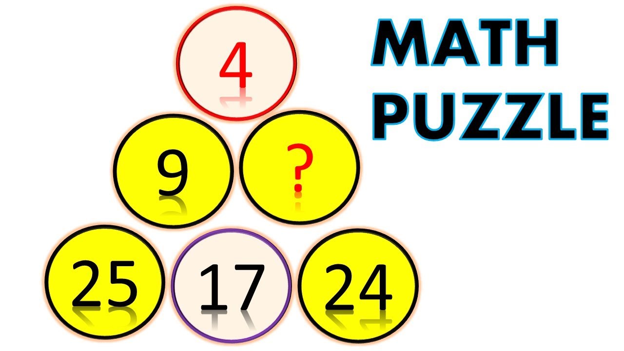 Math puzzle with solution #57 I Maths puzzles with answers