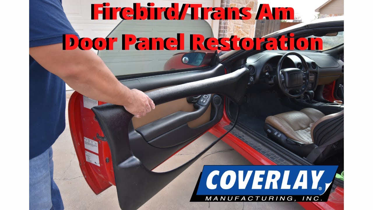 Coverlay® 1993-2002 Pontiac Firebird/Trans Am Door Panel Insert Kit. Part # 18-72.