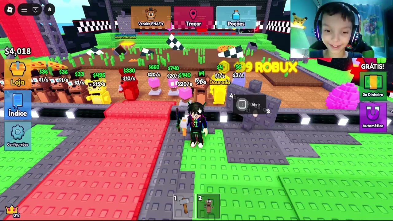 jogando meu fnaf cantador
