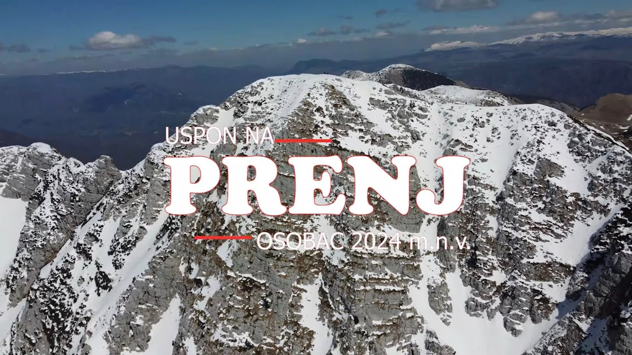 Uspon na Prenj - Konjička Bijela; Rakov laz; Ploča; Skok; Kota 2002; Osobac 2024 m.n.v.
