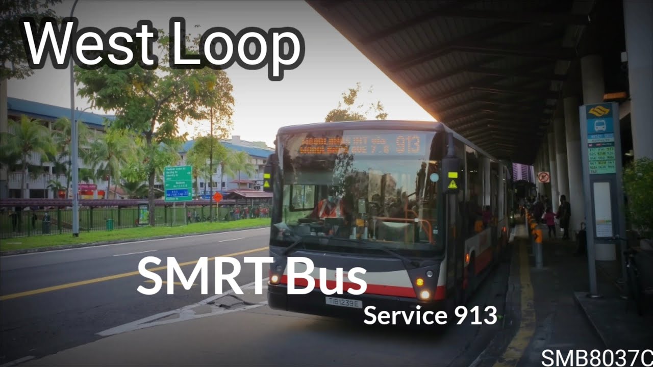 SMRT Bus Service 913 [Mercedes-Benz O405G (Hispano Habit) (Euro II) West Loop]