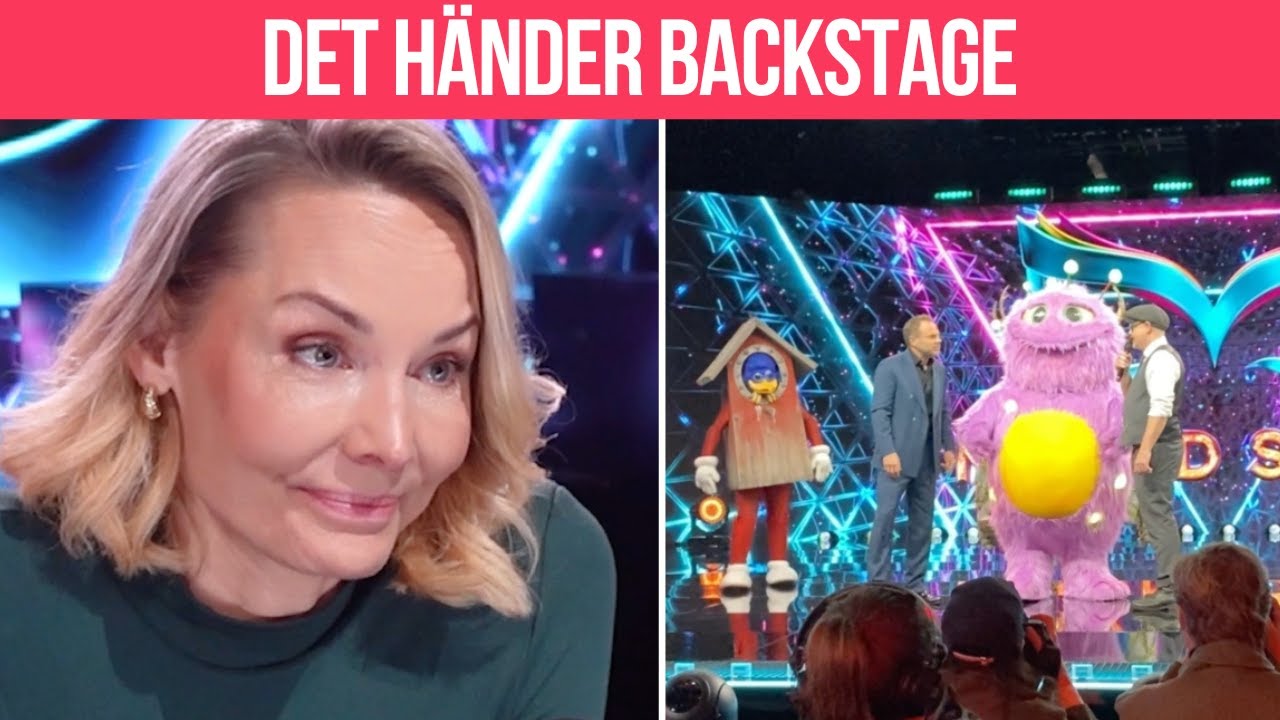 Carina Berg avslöjar: Så går det till backstage på Masked Singer