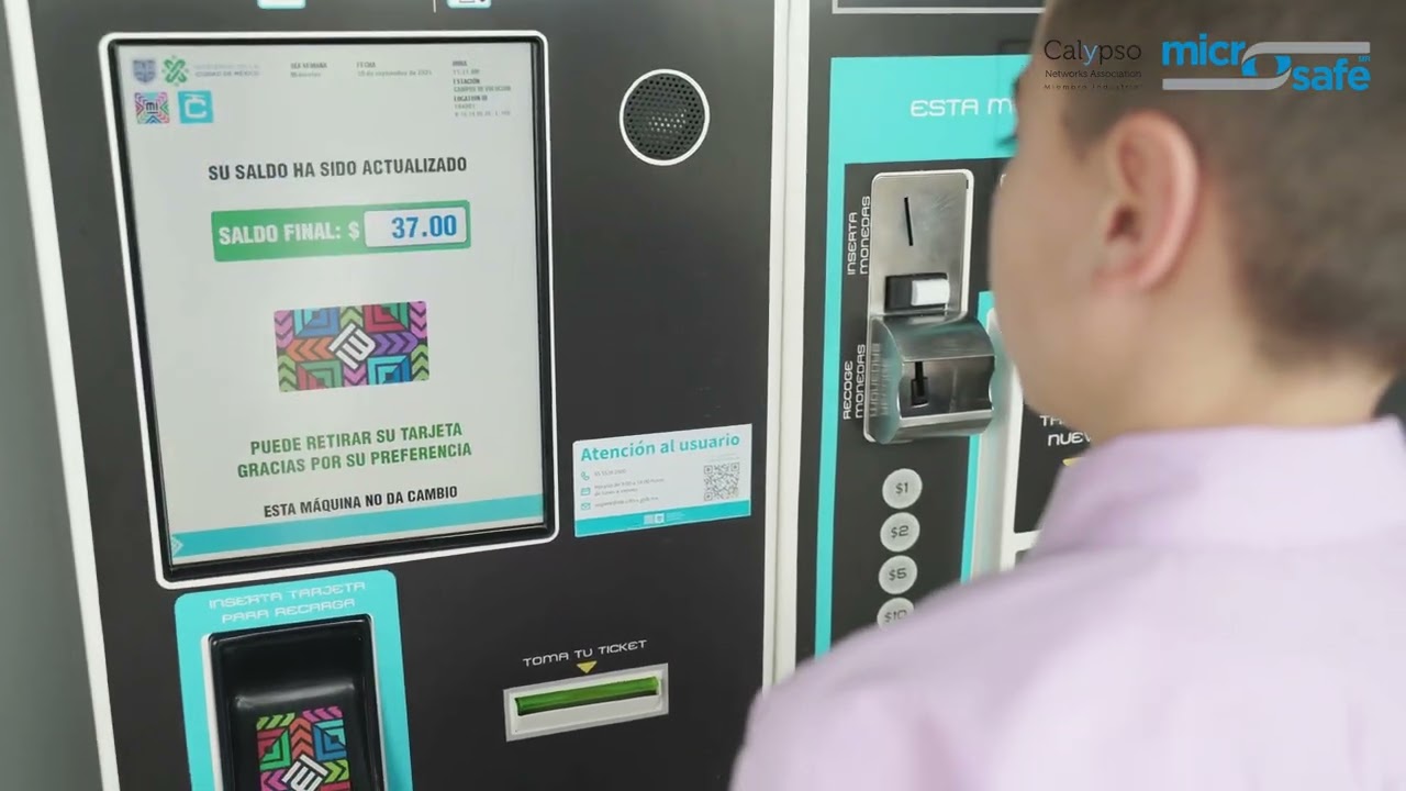 TVM: Máquinas de Venta y Recarga para Sistemas de Recaudo y Peaje - Microsafe