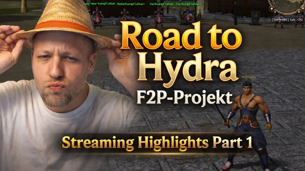 Metin2 Road to Hydra F2P mit HrSchuster [001] Stream Highlights Part 1/2
