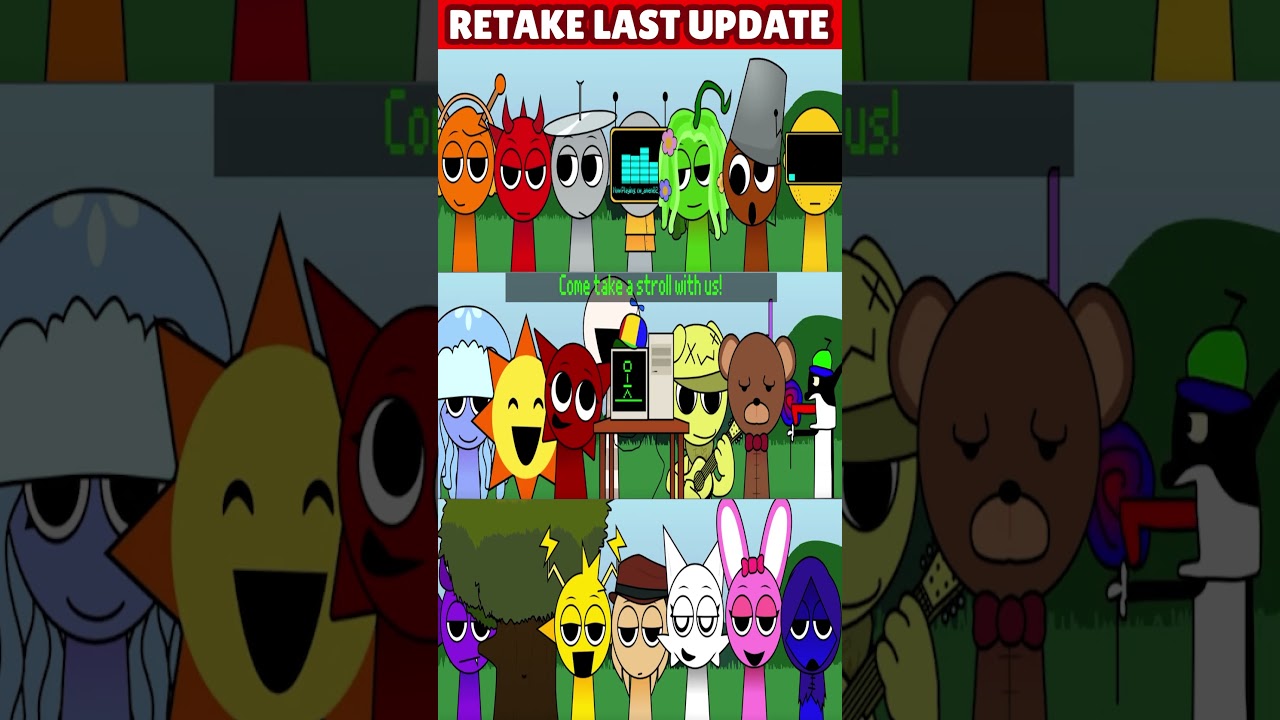 Incredibox Sprunki Retake Last Update *MIX VERSION*