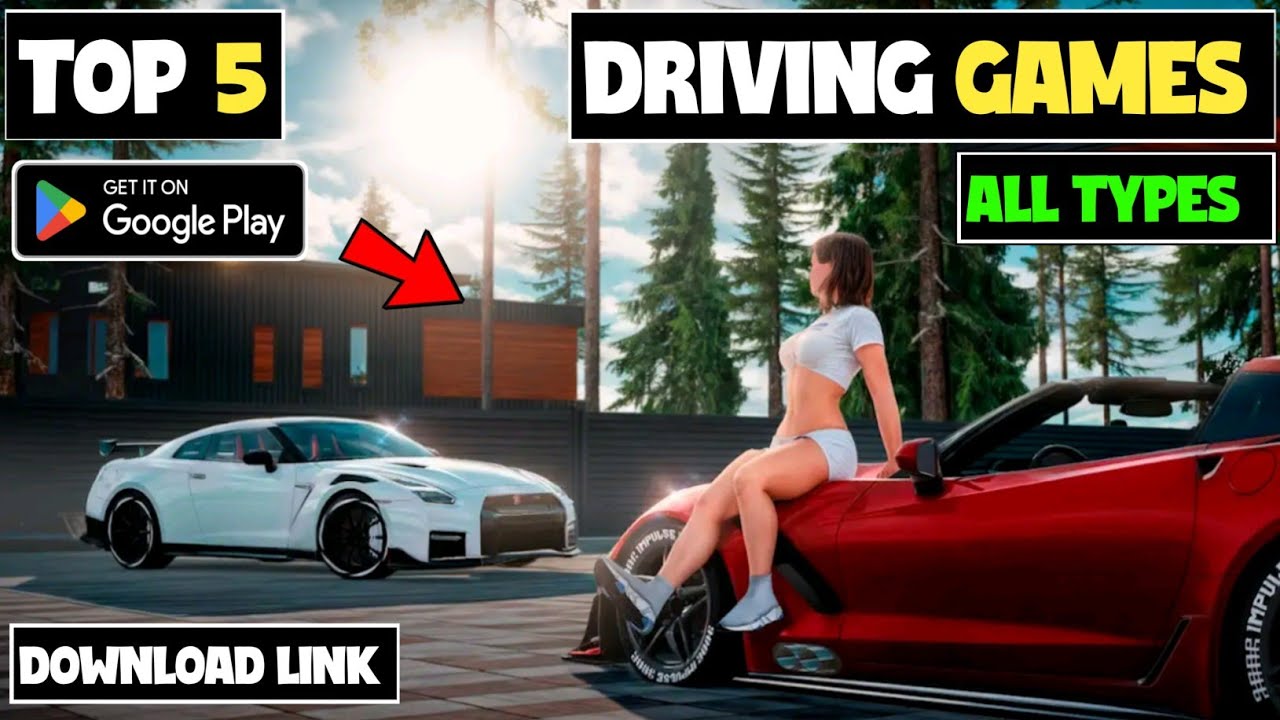Top 5 Best Driving Games For Android  | Car Bike Bus Truck All Driving Games 2025