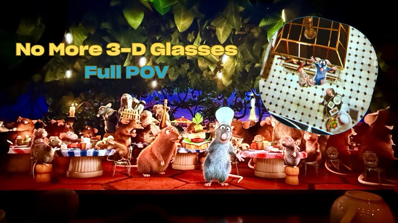 Remy’s Ratatouille Adventure- without 3-D!