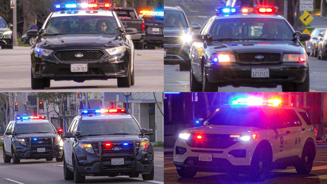 LAPD Responding Code 3 (Compilation 19)