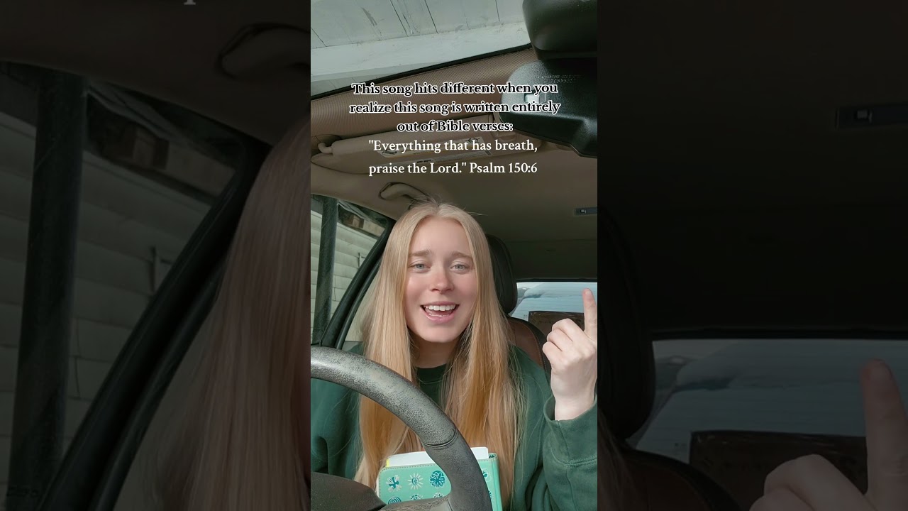 Song Entirely Made Up Of Bible Verses 💌 #christianmusic #worshipmusic