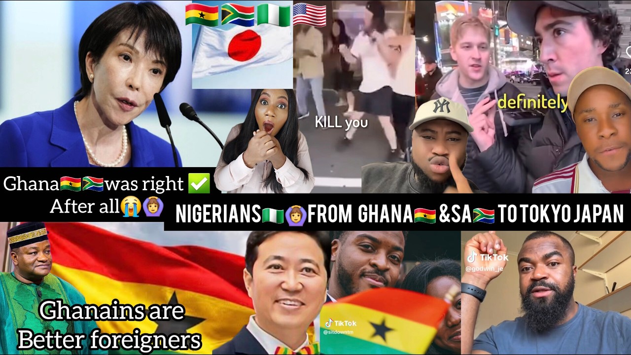 ЭЙ😳ГАНА🇬🇭💃ЯПОНИЯ ПОДТВЕРЖДАЕТ👍ГАНСКИЕ ИНОСТРАНЦЫ ЛУЧШЕ, ЧЕМ НИГЕРИЙСКИЕ🇳🇬🙆‍♀️