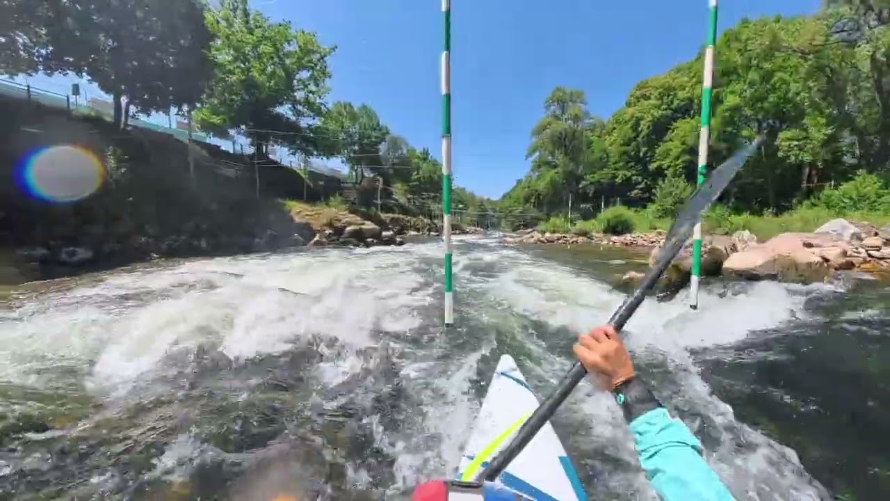 le kayak slalom