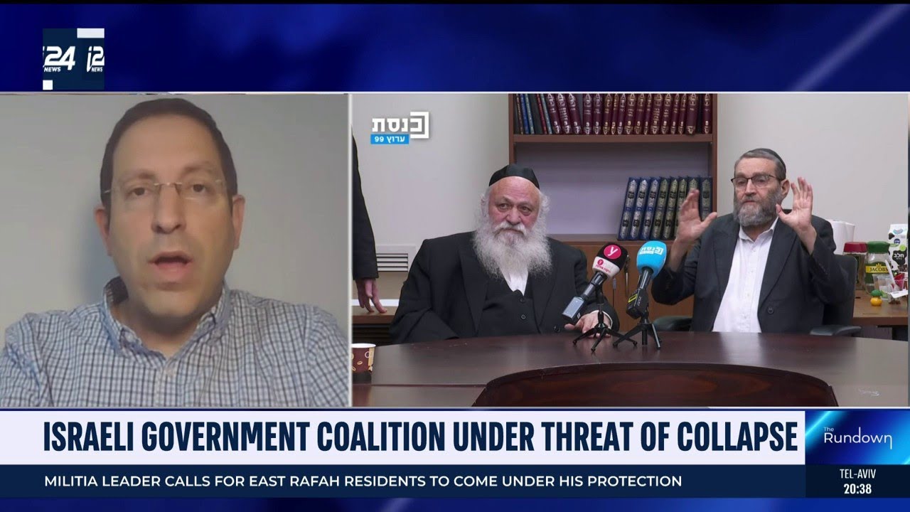Israeli government coalition under threat of collapse