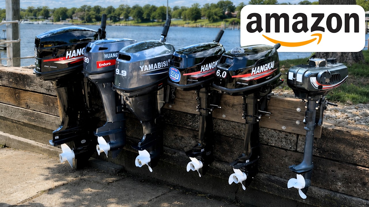 Тестирую все лодочные моторы с Amazon, чтобы вам не пришлось