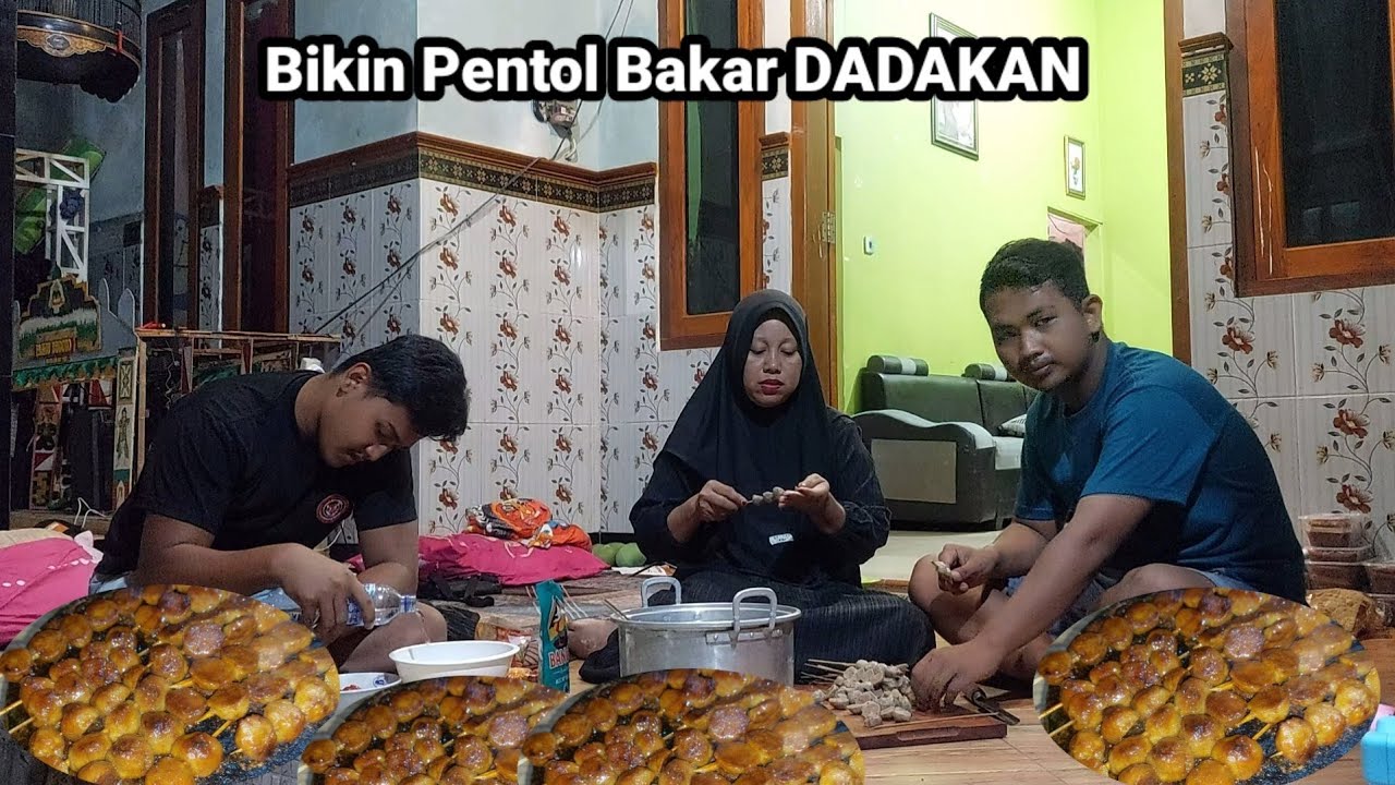 Turuti Permintaan Mereka‼️Bikin Pentol Bakar Dadakan
