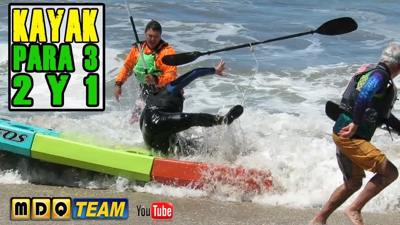 Kayak desarmable Leos - PURA DIVERSION Y PRACTICIDAD