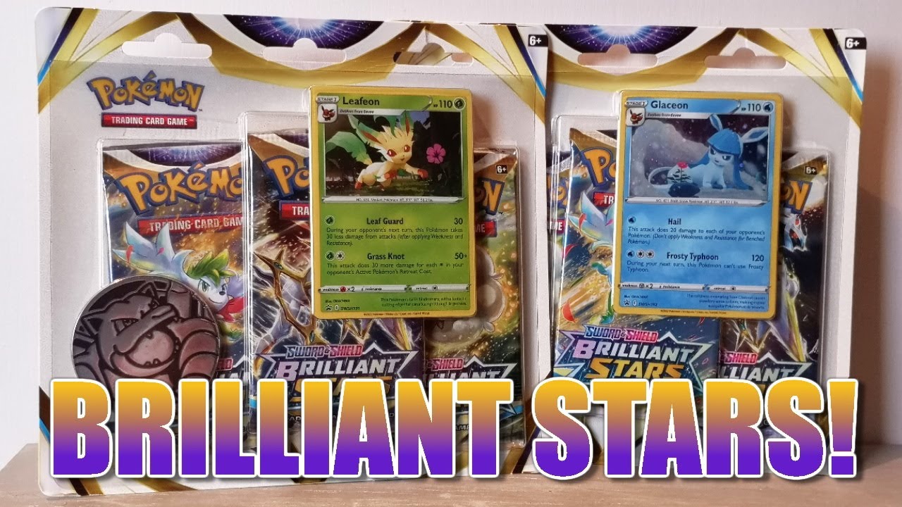 Opening Both Brilliant Stars 3 Pack Blisters! | Pokémon TCG