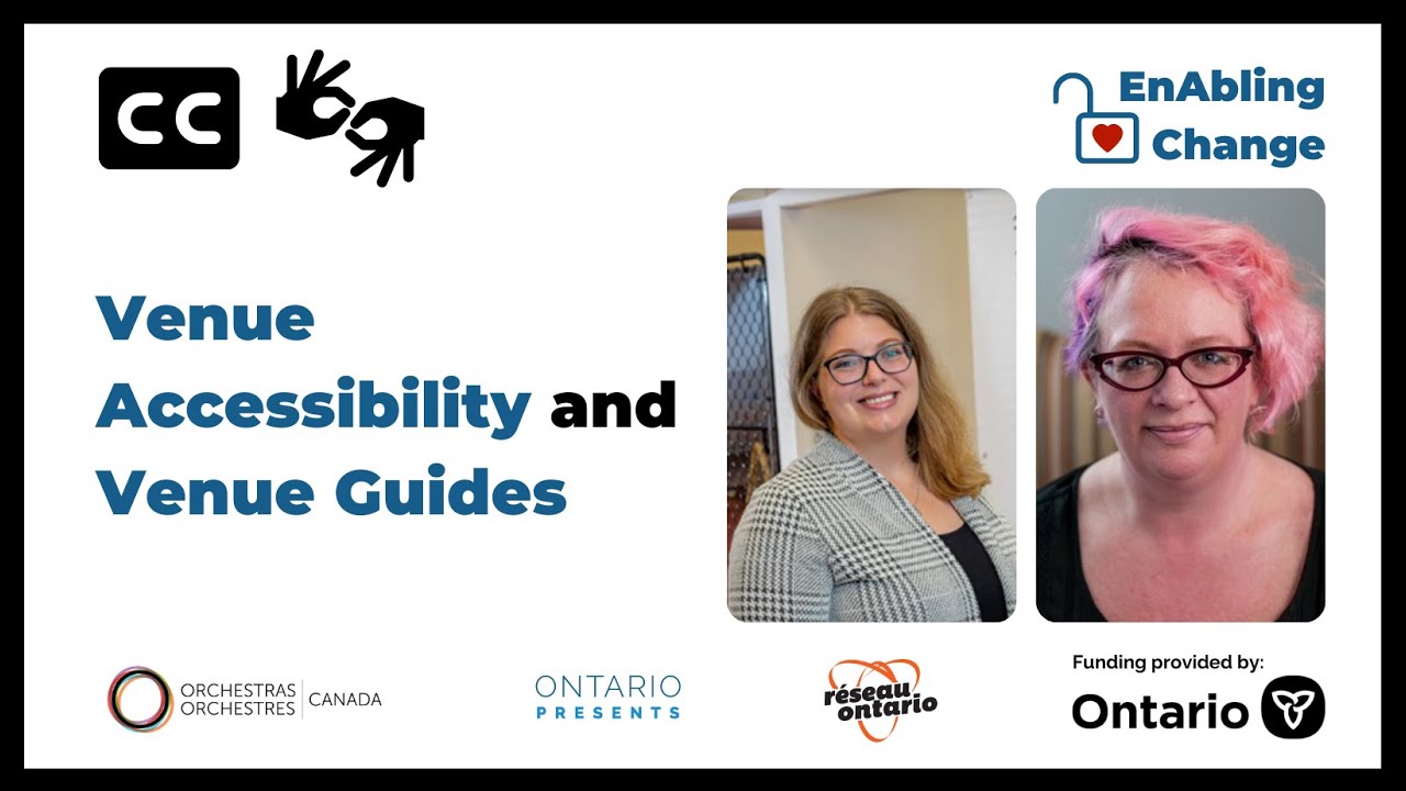 EnAbling Change | Venue Accessibility and Venue Guides