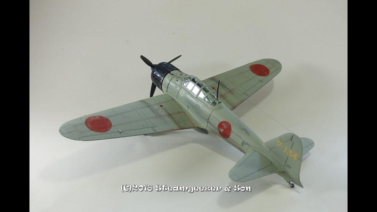 Building the Airfix 1/72 Mitsubishi A6M2b Zero