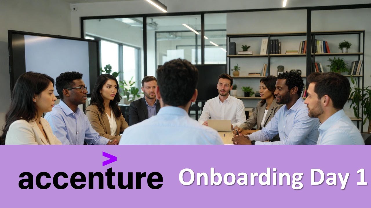 Accenture Onboarding Day 1 Experience: пошаговое объяснение процесса присоединения