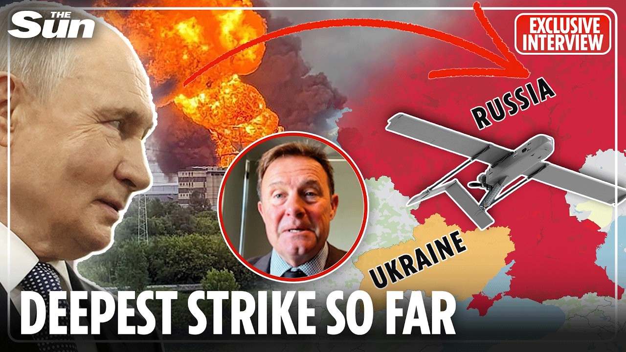 Nowhere is off limits! Ukraine's deepest strike so far cripple Russia