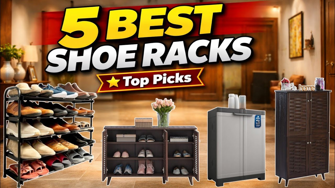 5 Best shoe rack in india 2026 | Shoe rack review | Best shoe rack amazon
