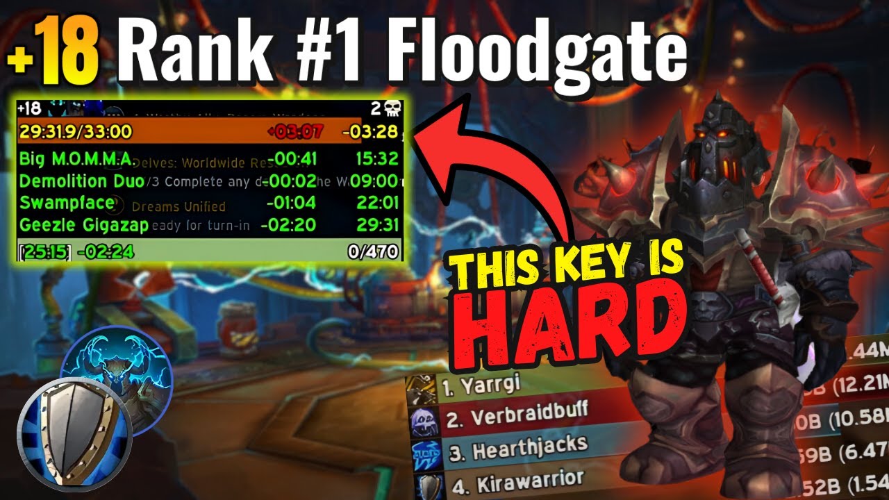 Rank #1 +18 Floodgate! | Protection Warrior PoV!