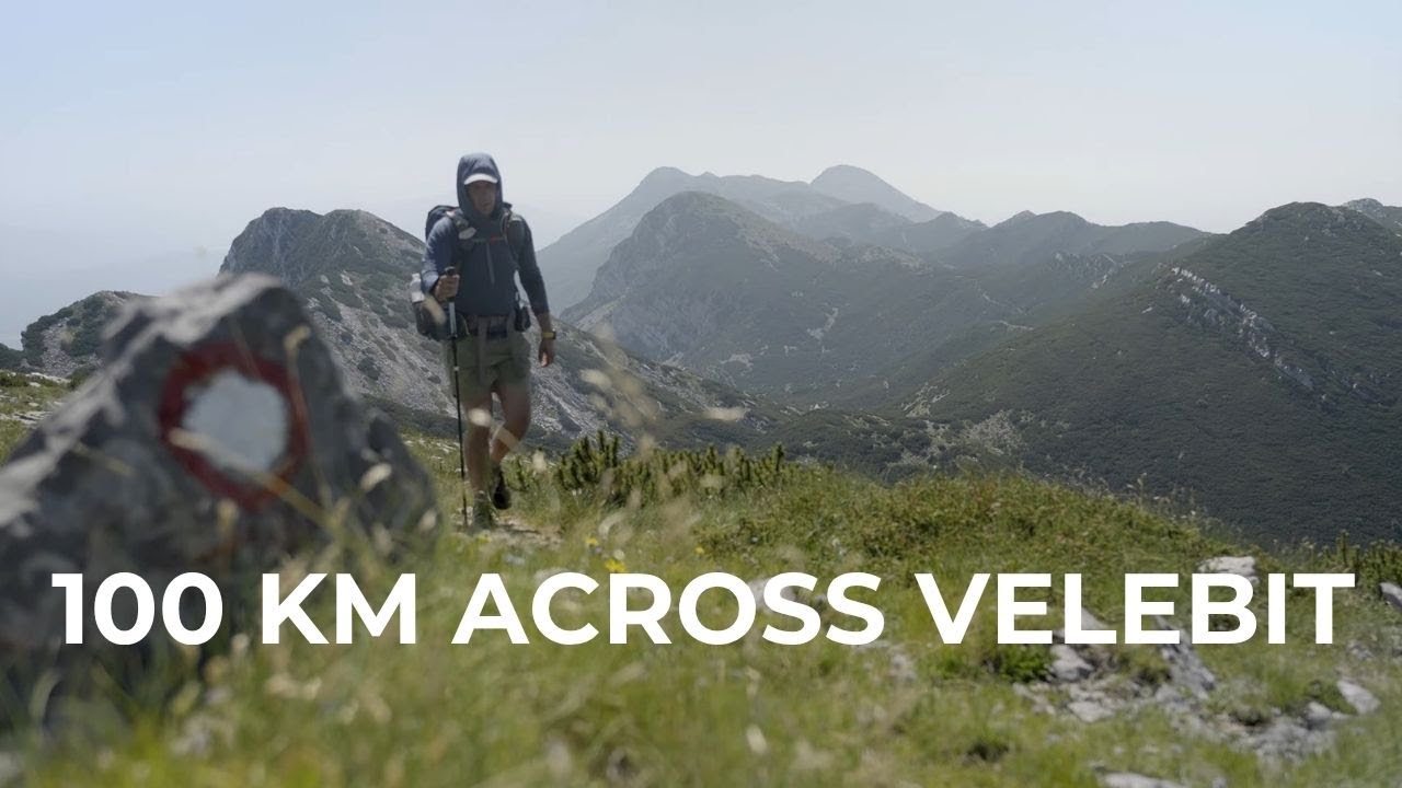 100 km Solo Hike on Velebit Mountain, Croatia