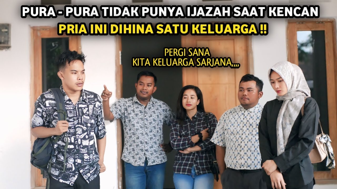 PURA PURA TIDAK PUNYA IJAZAH SAAT KENCAN, PRIA INI DIHINA SATU KELUARGA ! WANITA INI DIBUAT MENYESAL