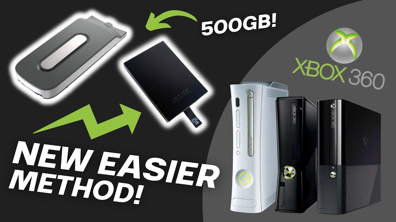UPGRADE your Xbox 360 Hard Drive! (UPDATED METHOD) | TBTEK