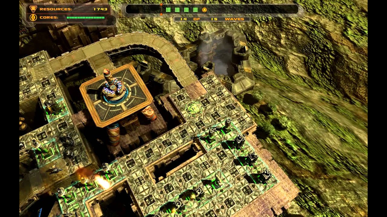 Defense Grid : Barrier To Entry | Green Tower Only | Gold