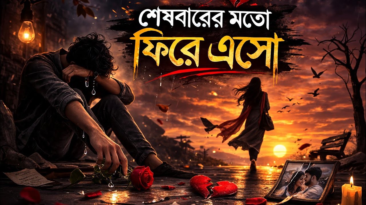 শেষবারের মতো ফিরে এসো 💔😭| Bangla Music Zone | Bangla sad song | New bangla song 2026 | 
