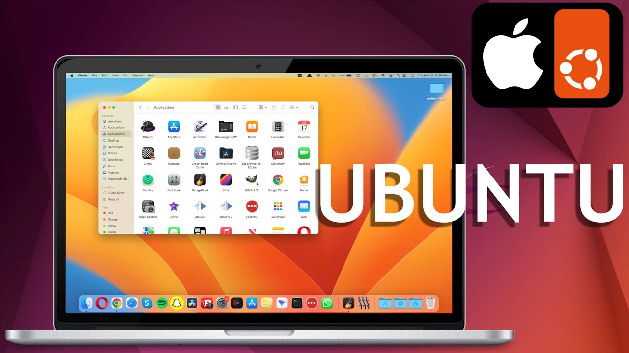 Как сделать Ubuntu похожим на Mac OS | 22.04 GNOME 43 / 42