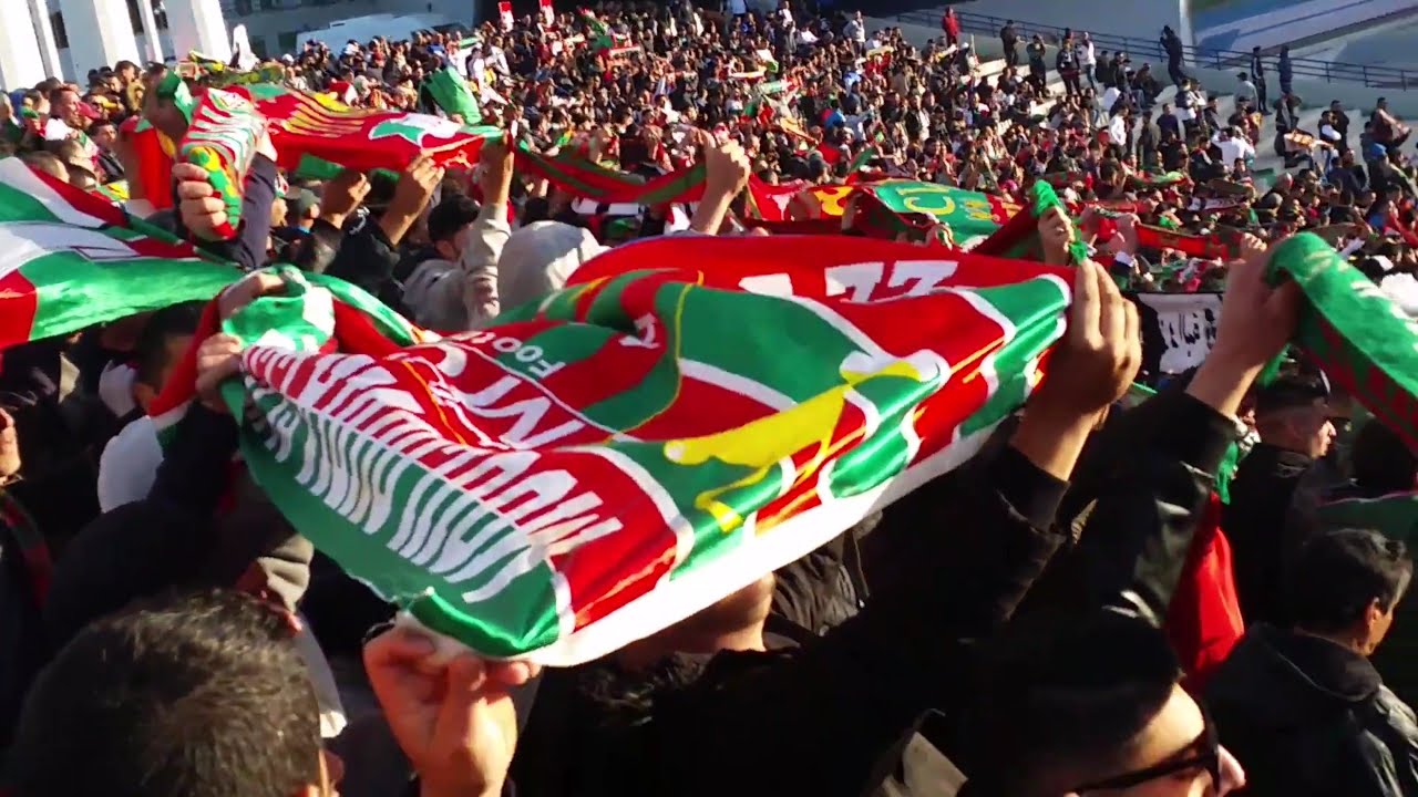 شاهد جمهور غفير من انصار العميد و انصار الحمراوة في ملعب 5 جويلية 12/03/2018💚❤💚❤💚❤💚❤💚❤💚❤💚❤💚❤