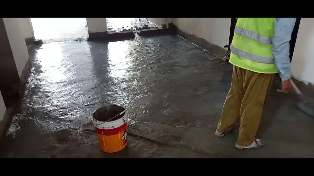 Basement floor waterproof chemical applications 0311 0511113. Gulberg Green proj. ark Sohail fawad