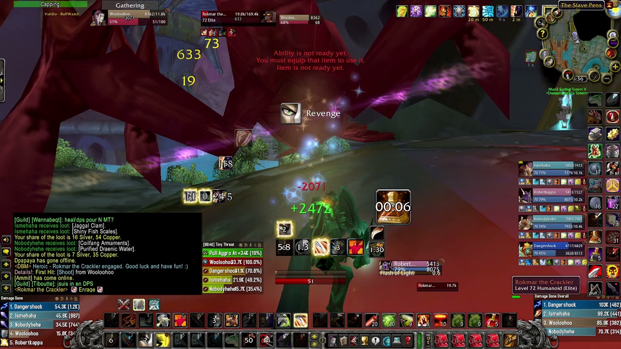 H SP skip run - prot war tank pov