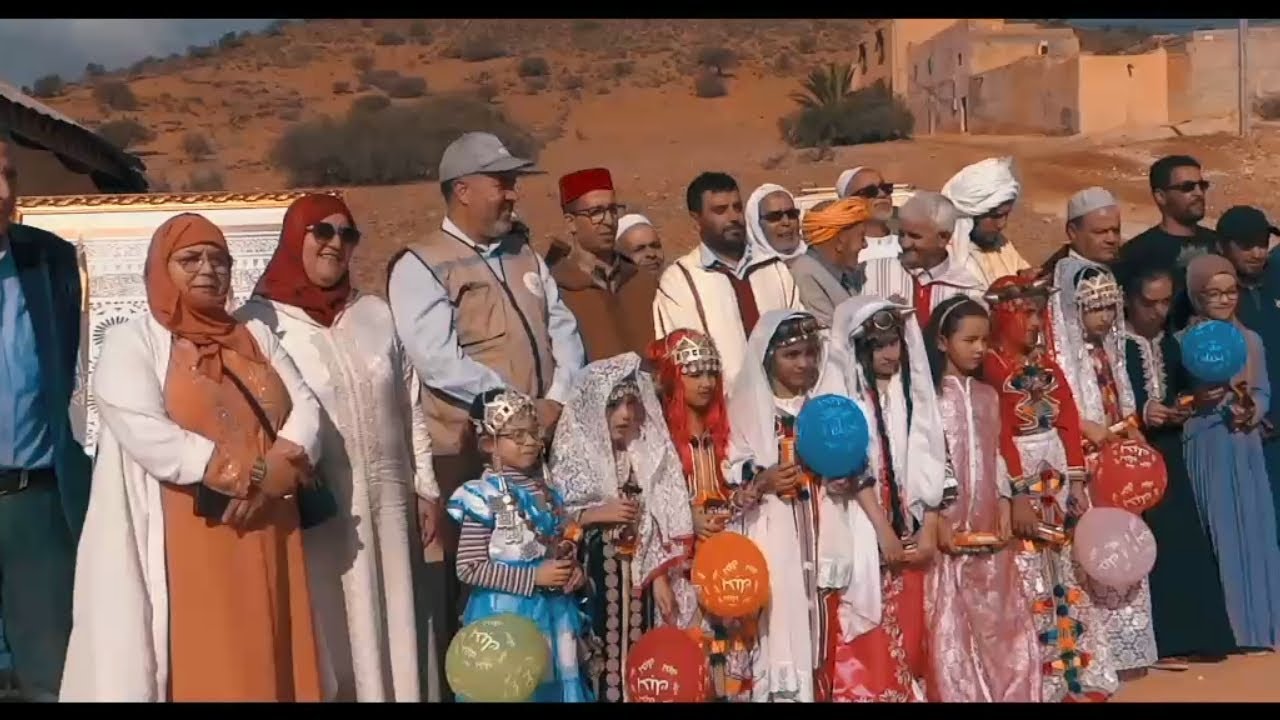 جمعية ماء ونماء وجمعية نساء بادرة خير، حلت بمناطق ايت بعمران،  من أجل تدشين مشارع ثنموية