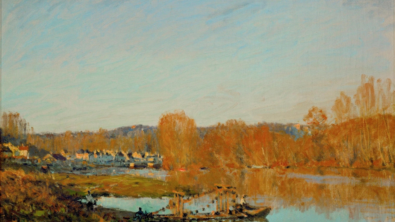 Альфред Сислей | Alfred Sisley - живописец-пейзажист, Франция, XIX век, импрессионизм
