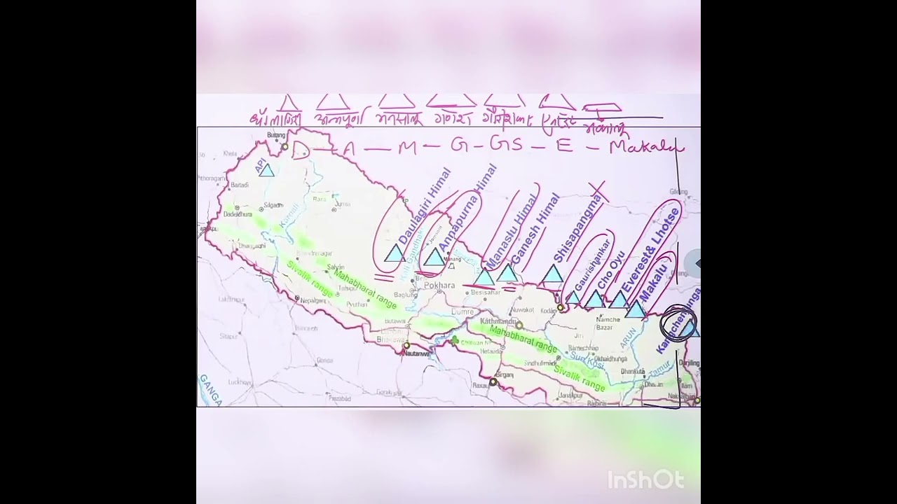 Nepal Himalaya Mountains.... @Short notes making @khangsresearchcentre1685
