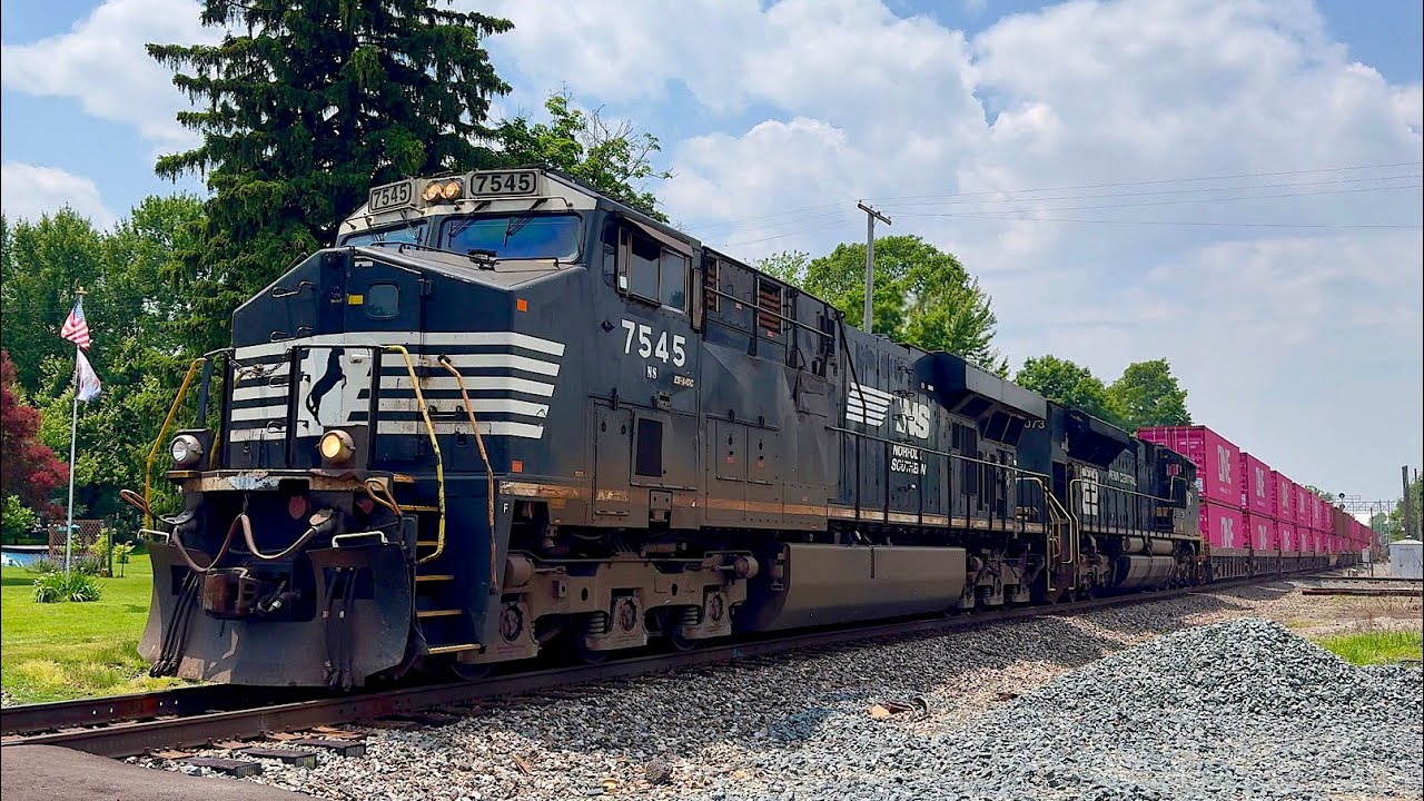 Norfolk Southern, 29A, Eastbound, Intermodal, Claypool, IN, 6/9/2025