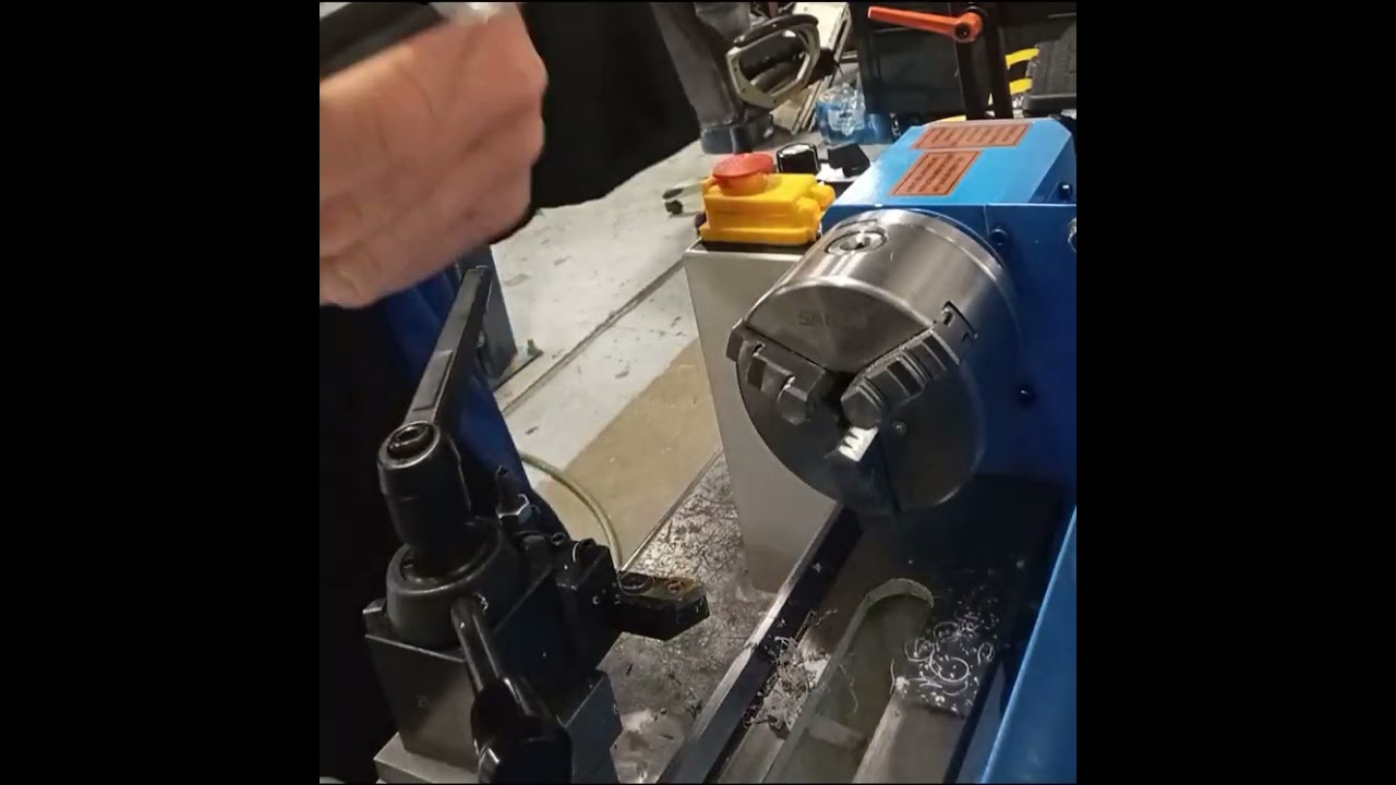 Using Vevor 7x14 mini lathe for pool cue tips and Ferrell replacement.