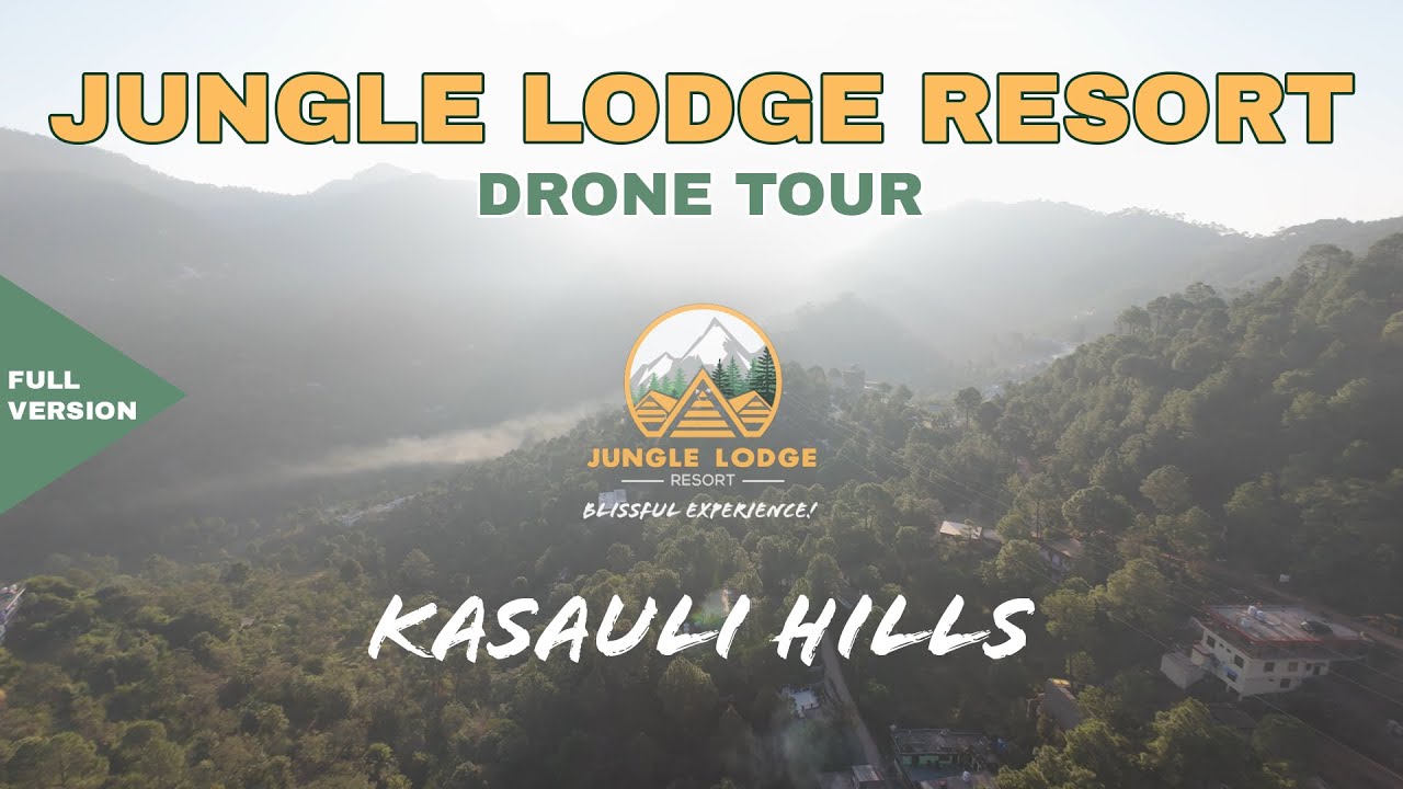 Jungle Lodge Resort | Kasauli Hills | Drone Tour | 4K | Extraordinary Vibes!