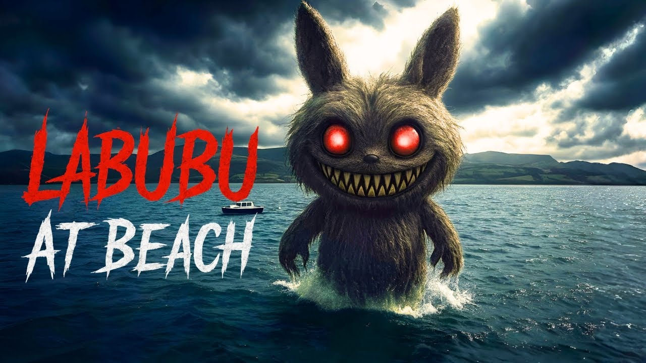Labubu at the Beach | Horror Short Film (Presented by Pixverse) | Labubu Doll Horror Story