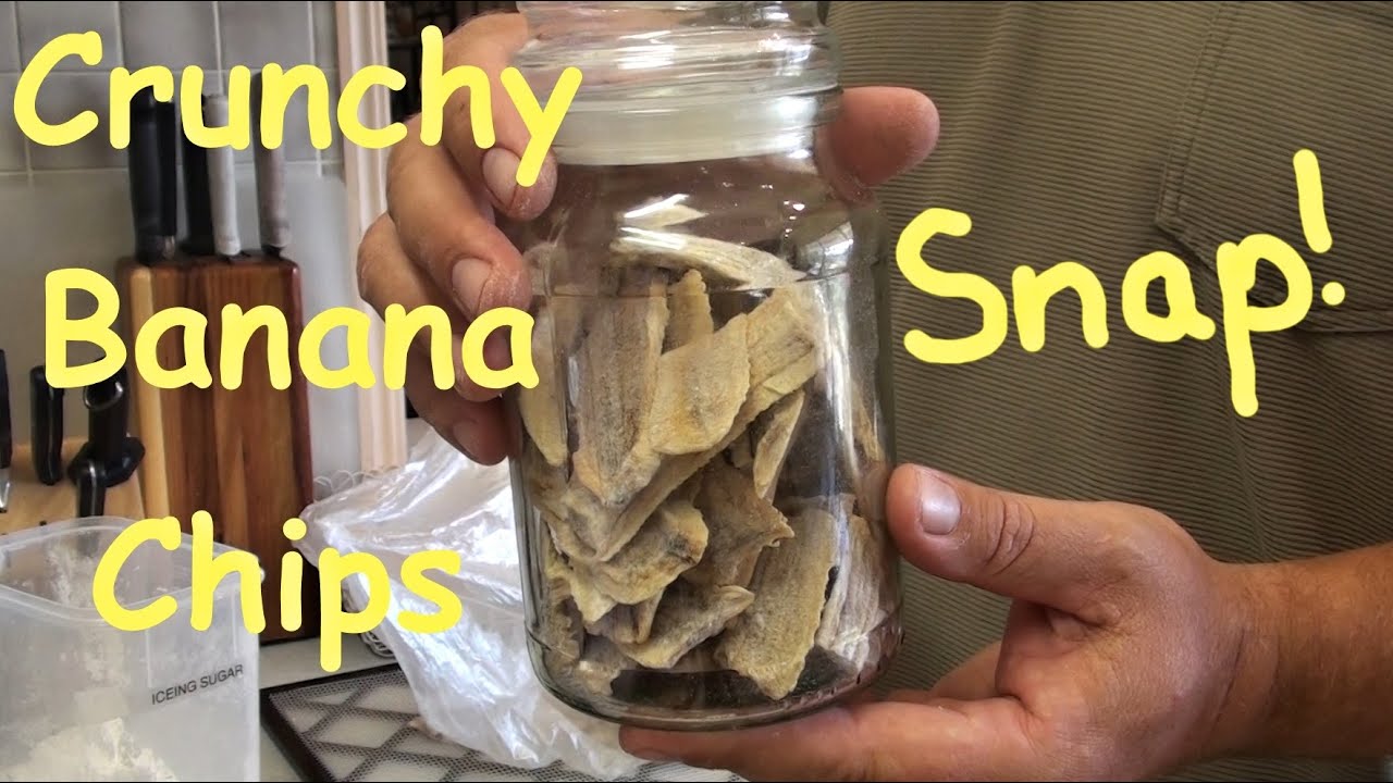 Tips On How to get Crunchy Banana Chips in Dehydrator