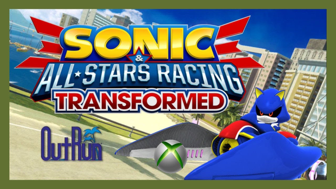Sonic & SEGA All-Stars Racing Transformed / Bonus Edition DLC (Metal Sonic & OutRun Bay) - XBOX 360