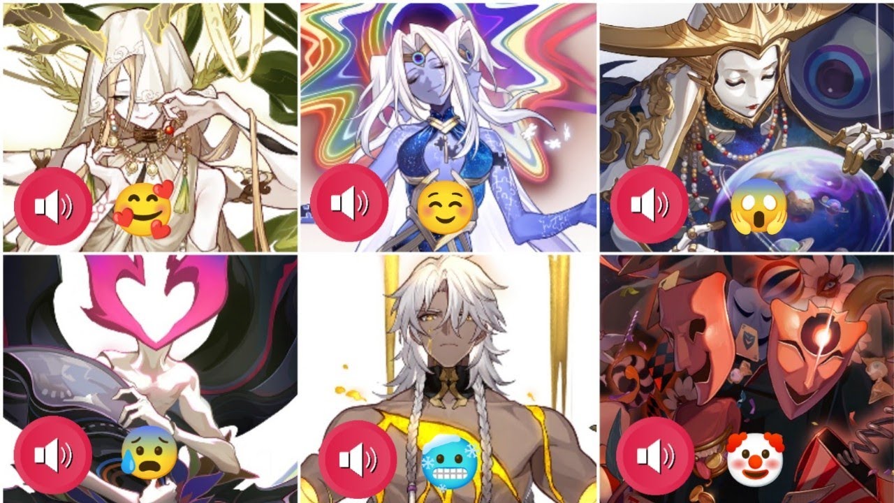 All Aeon voices (sound) in Simulated Universe (2.1) so far | [Honkai: Star Rail]