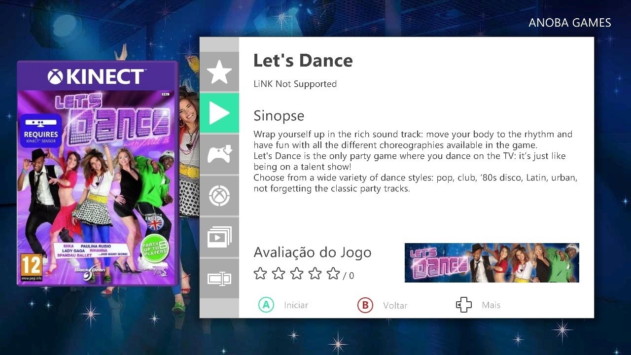 Let's Dance (Xbox 360) Full HD - 1080
