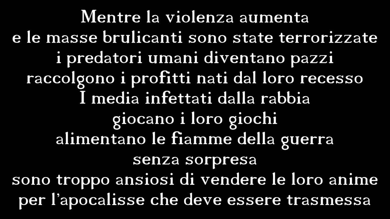 Disturbed - The Vengeful One[Traduzione]